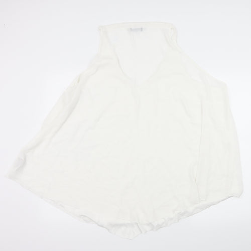 New Look Womens White   Basic Tank Size 26