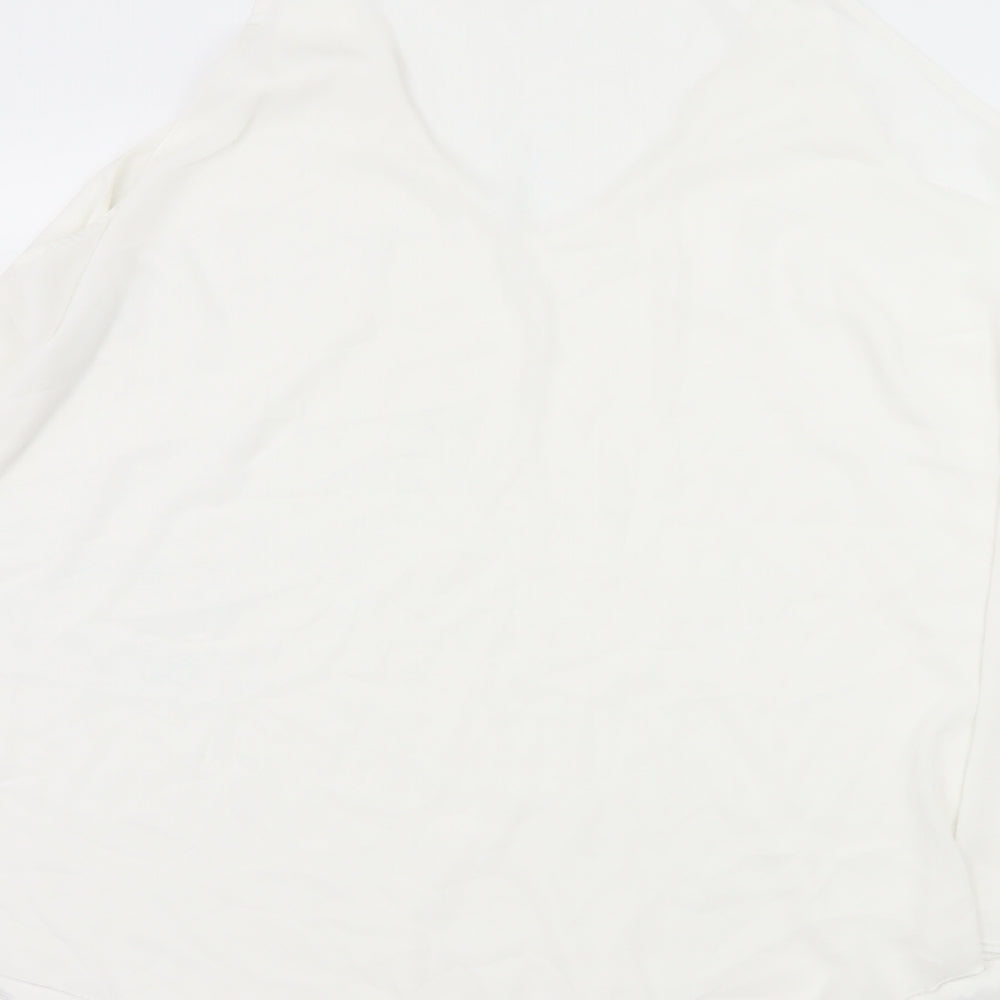 New Look Womens White   Basic Tank Size 26