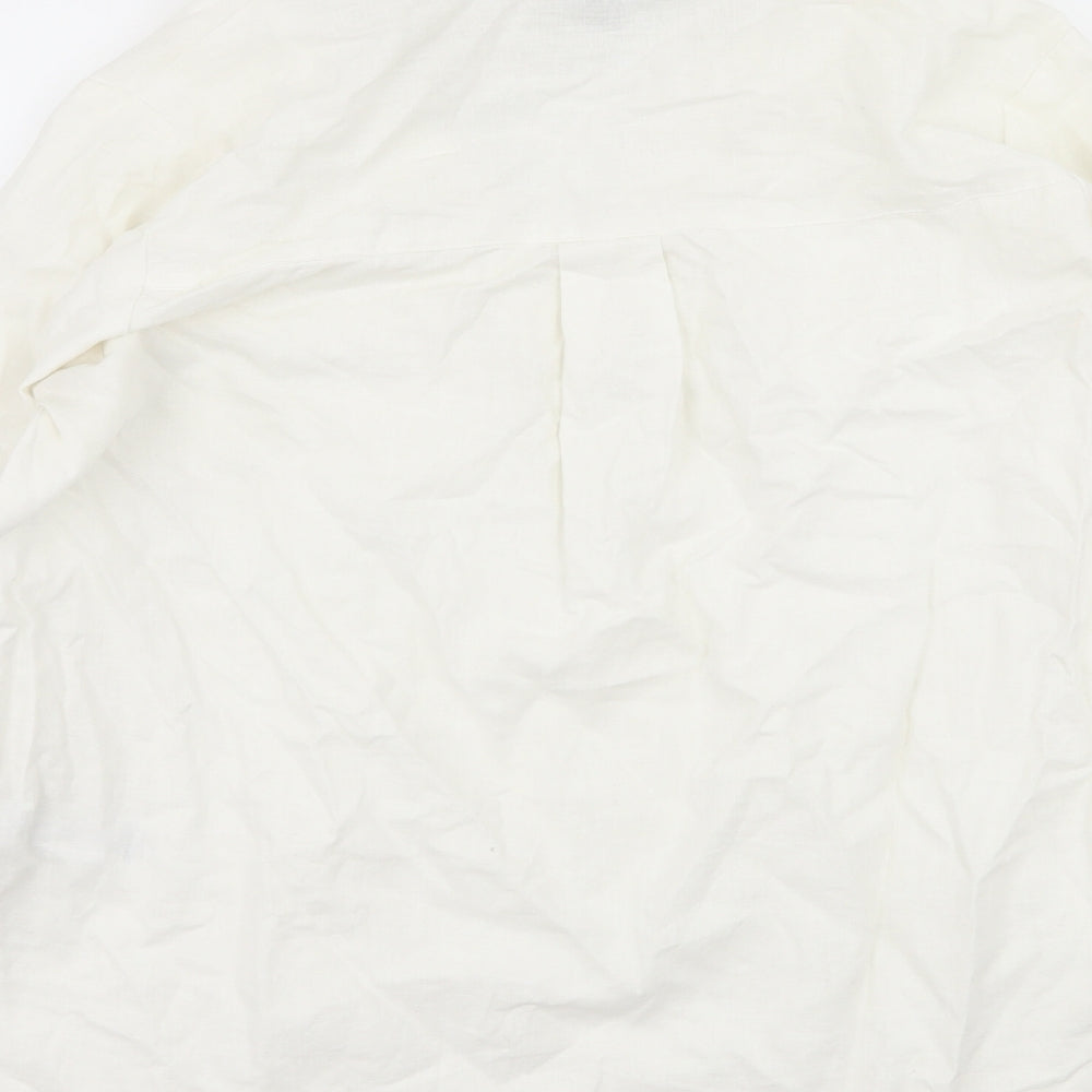 New Look Womens White   Basic Blouse Size 10
