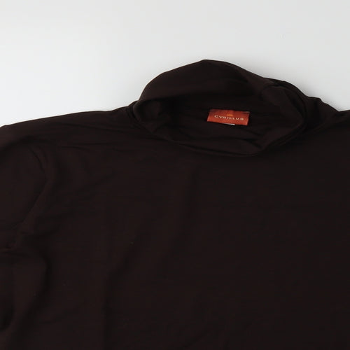 cryillus Womens Brown   Basic T-Shirt Size L