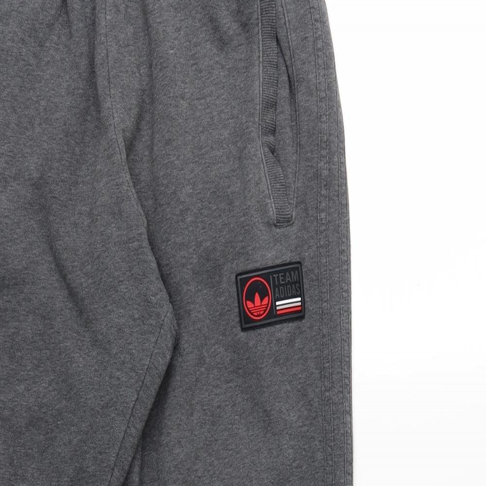 adidas Mens Grey   Sweatpants Trousers Size S L29 in