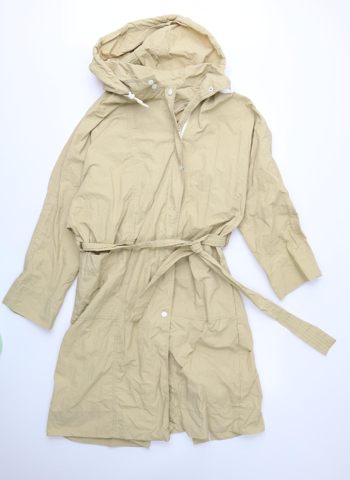 Zara Womens Beige   Trench Coat Coat Size M
