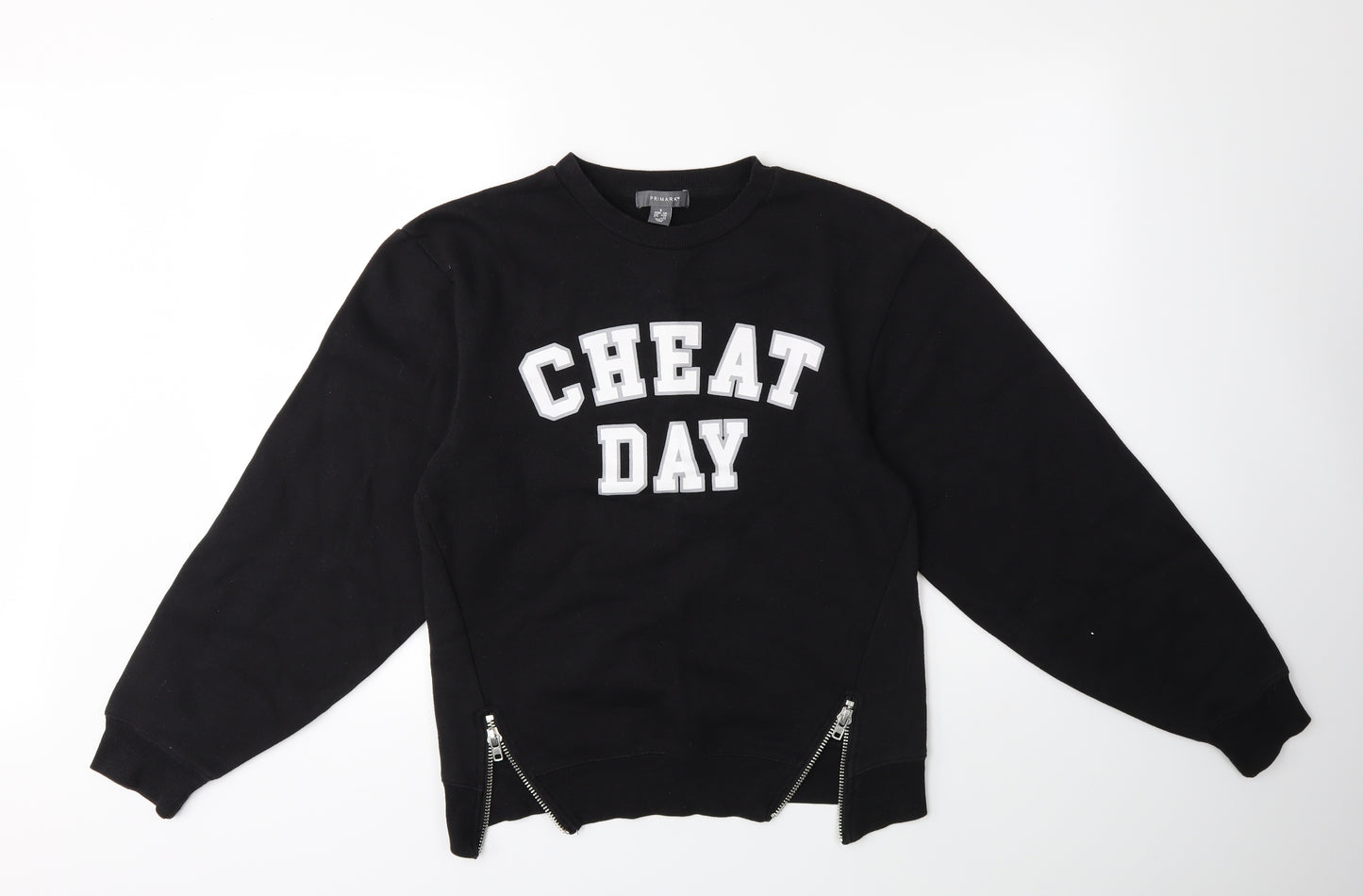 Primark Womens Beige   Pullover Sweatshirt Size 8  - cheat day