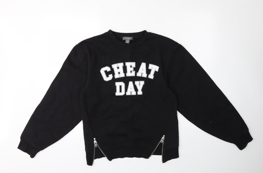 Primark Womens Beige   Pullover Sweatshirt Size 8  - cheat day