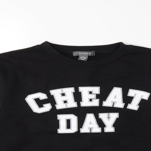 Primark Womens Beige   Pullover Sweatshirt Size 8  - cheat day