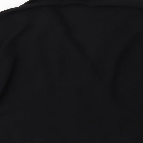Topshop Womens Black   Basic Blouse Size 8