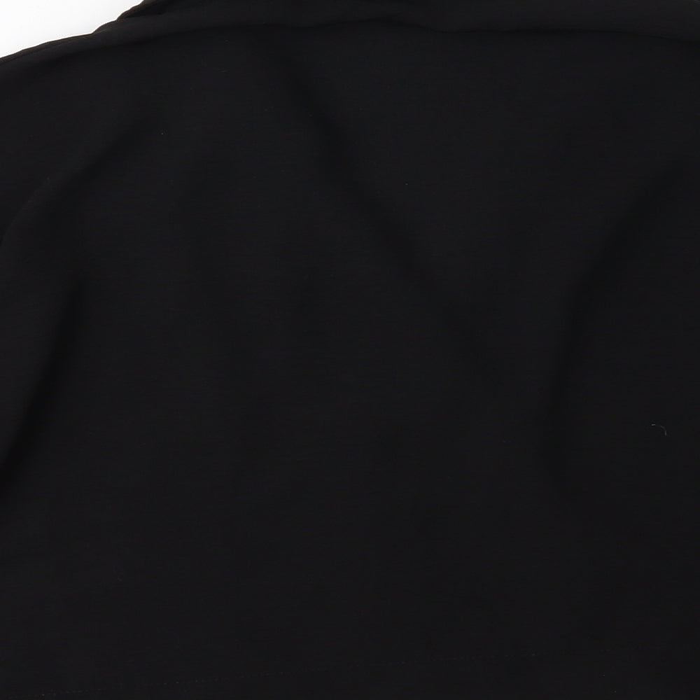 Topshop Womens Black   Basic Blouse Size 8