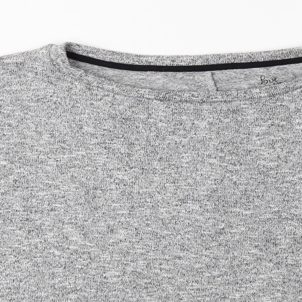 Primark Womens Grey  Knit Pullover Jumper Size 10