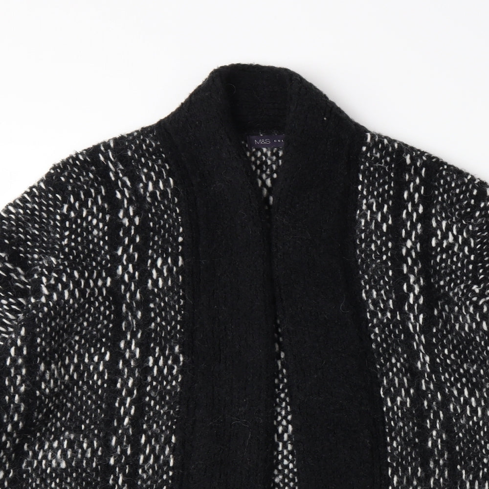 Marks and Spencer Womens Black  Knit Cardigan Jumper Size 20