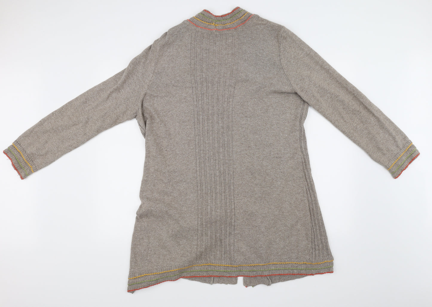Per Una Womens Brown   Cardigan Jumper Size 16