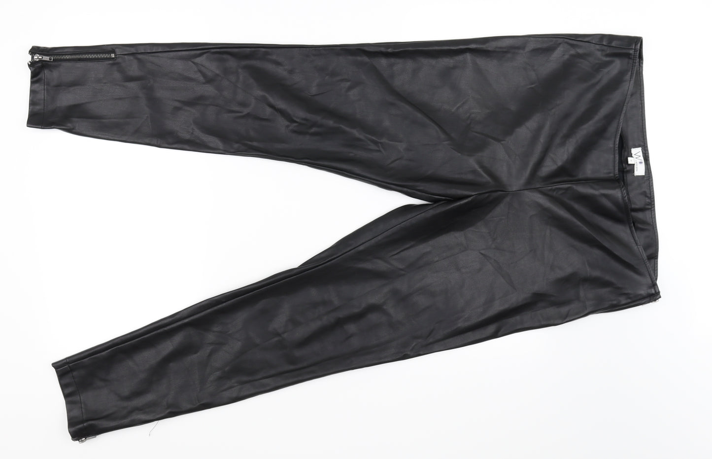 Wallis Womens Black   Trousers  Size 16 L29 in