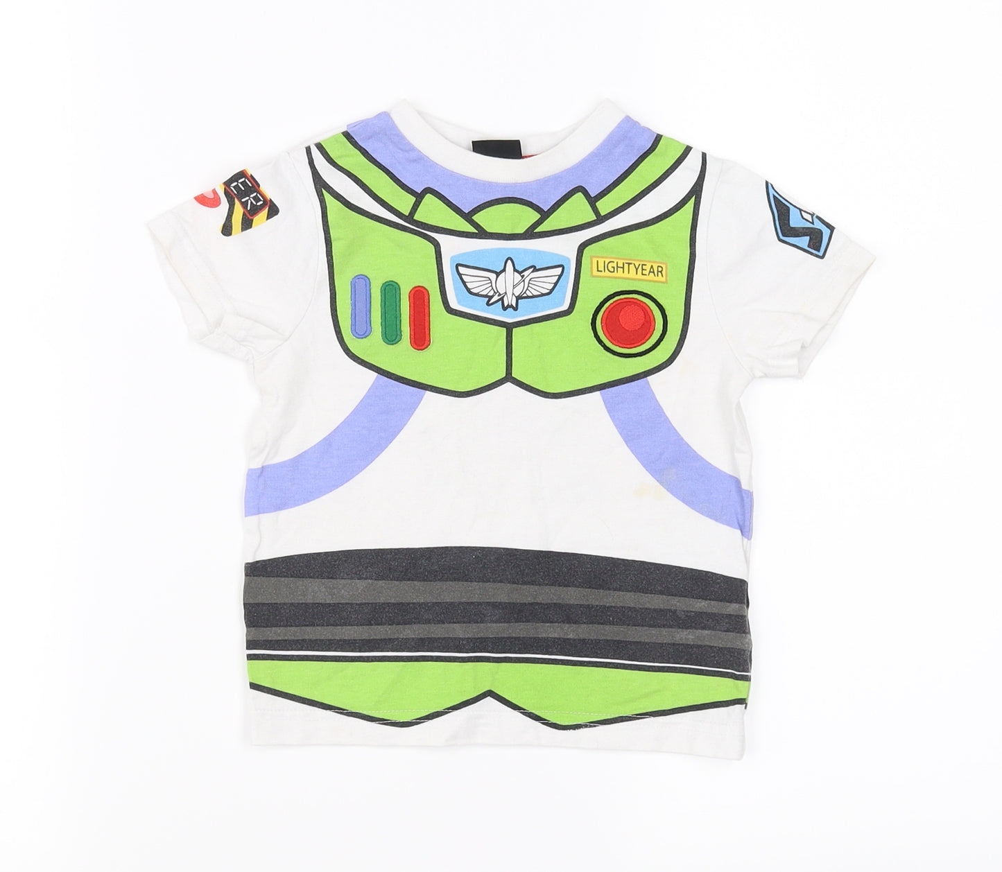 Disney Toy Story  White   Basic T-Shirt Size 12-18 Months
