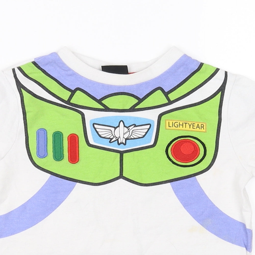 Disney Toy Story  White   Basic T-Shirt Size 12-18 Months