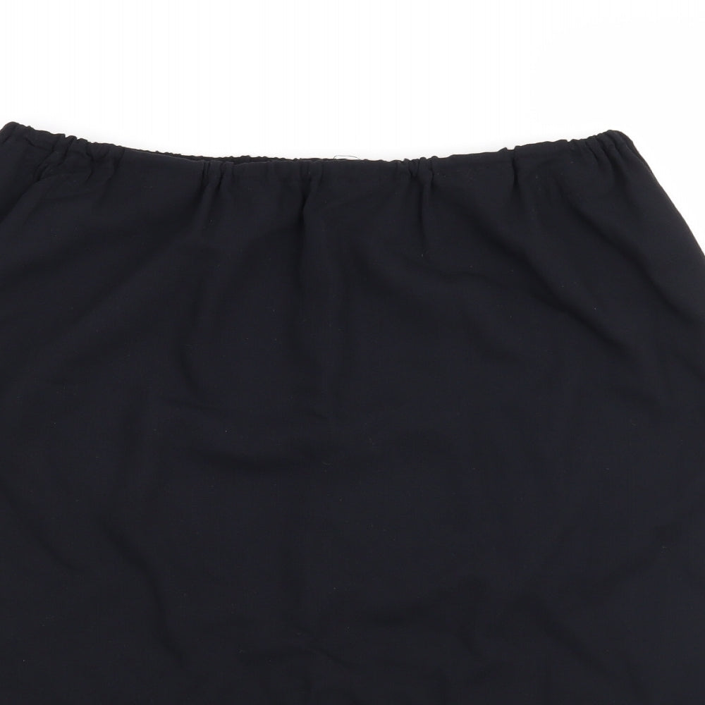Preworn Womens Blue   A-Line Skirt Size 30 in