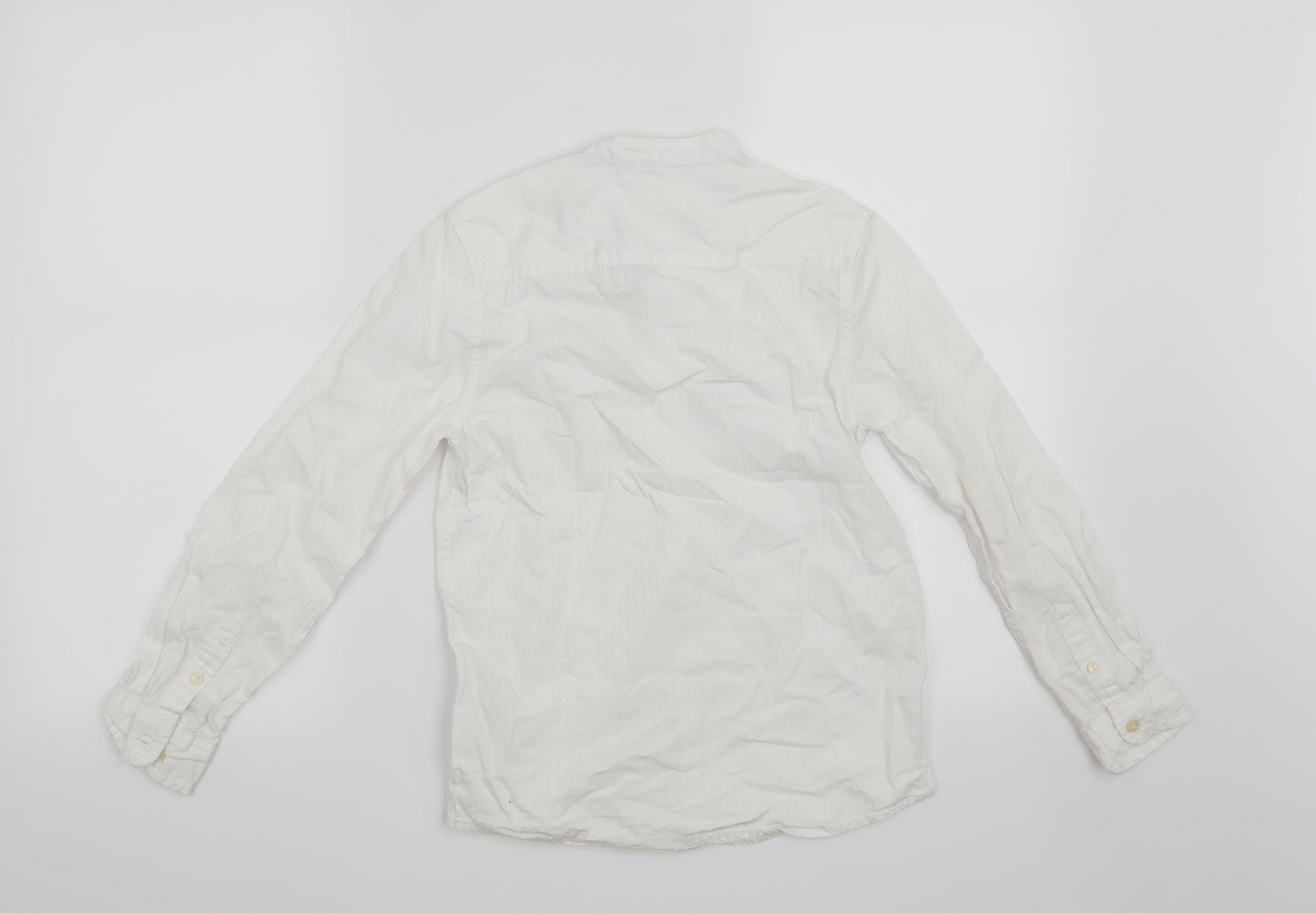 Zara Boys White   Basic Button-Up Size 7-8 Years