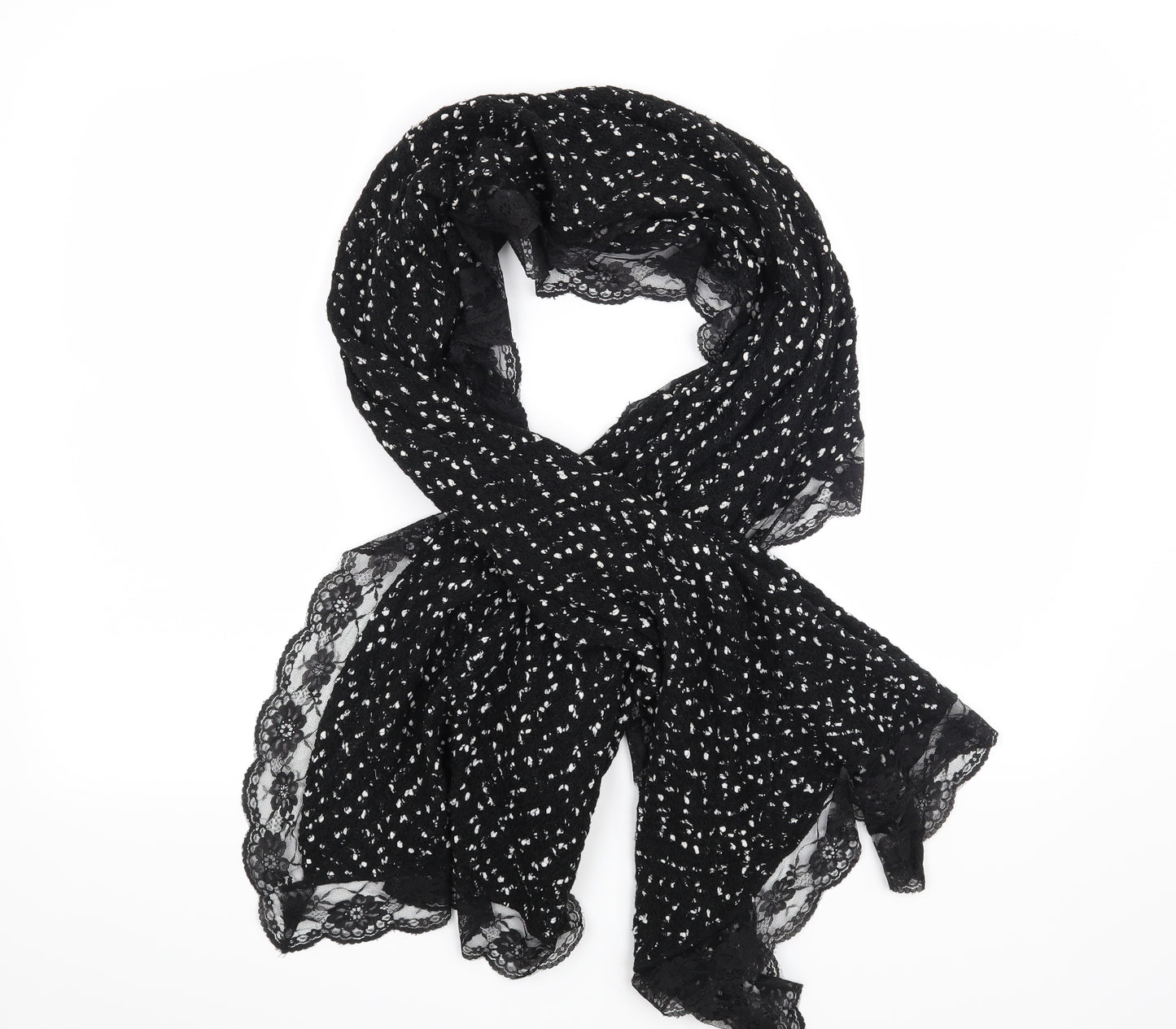 Rocha John Rocha Womens Black    Scarf