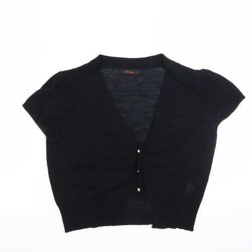 Missy Womens Black   Cardigan Jumper Size M