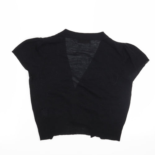 Missy Womens Black   Cardigan Jumper Size M