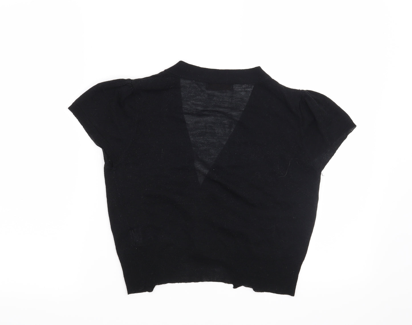 Missy Womens Black   Cardigan Jumper Size M