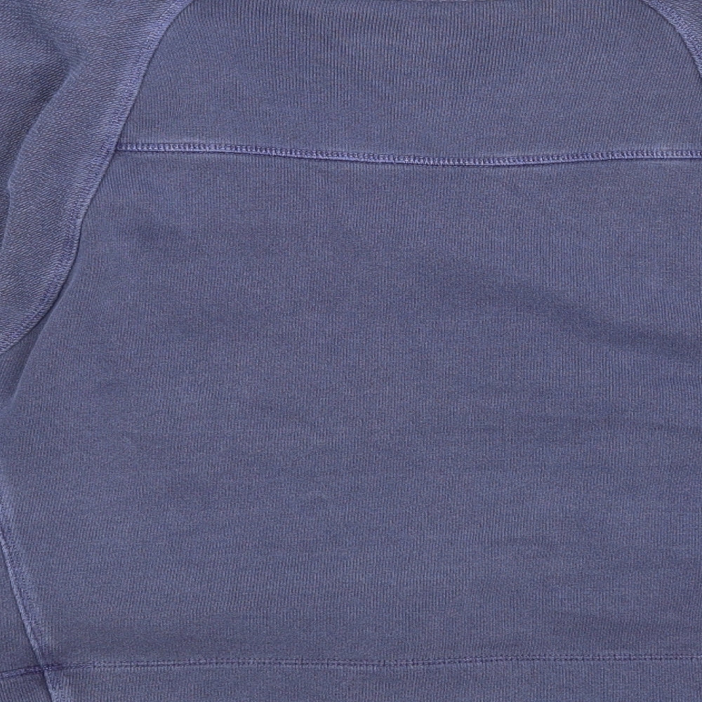 Wrap Womens Blue   Cardigan Sweatshirt Size 22