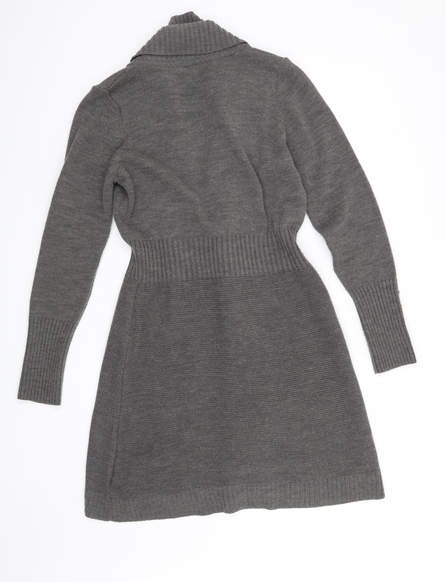 Per Una Womens Grey   Cardigan Jumper Size S