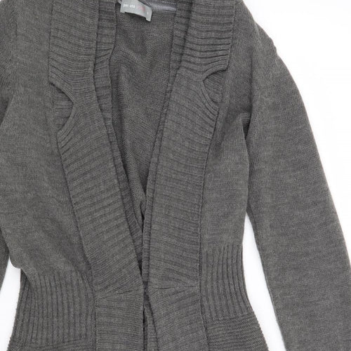 Per Una Womens Grey   Cardigan Jumper Size S