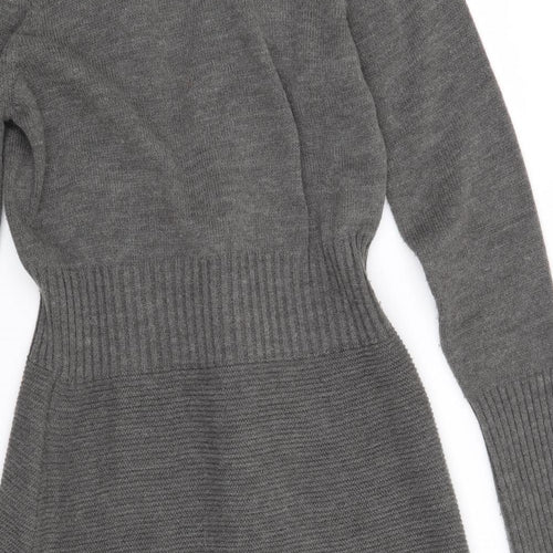 Per Una Womens Grey   Cardigan Jumper Size S