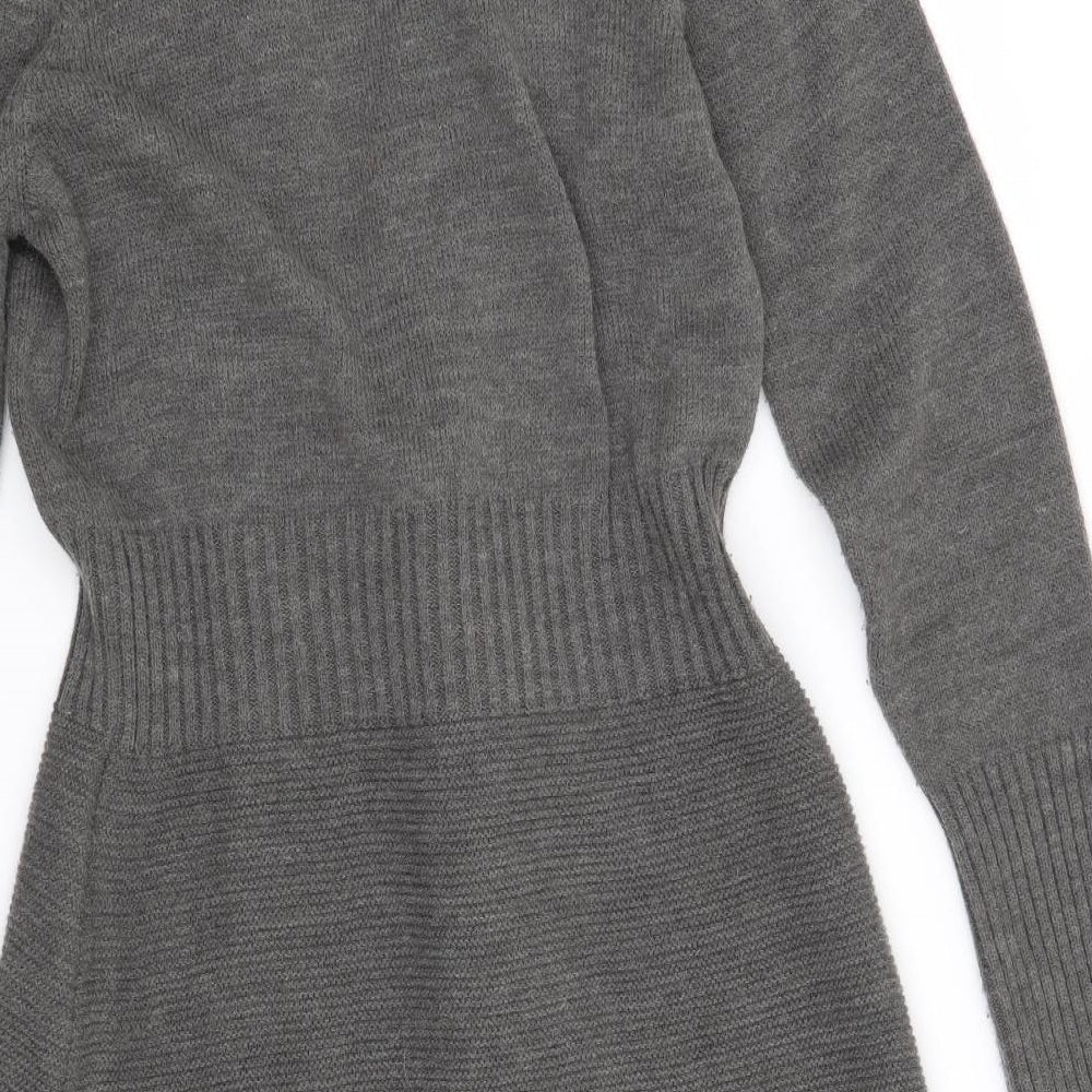 Per Una Womens Grey   Cardigan Jumper Size S