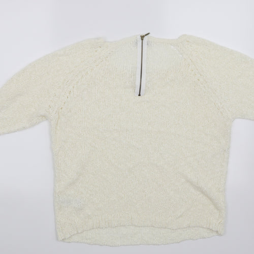 F&F Womens Beige   Pullover Jumper Size 14