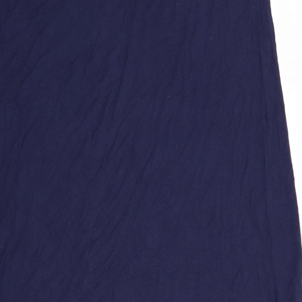 H&M Womens Blue   Maxi Skirt Size M