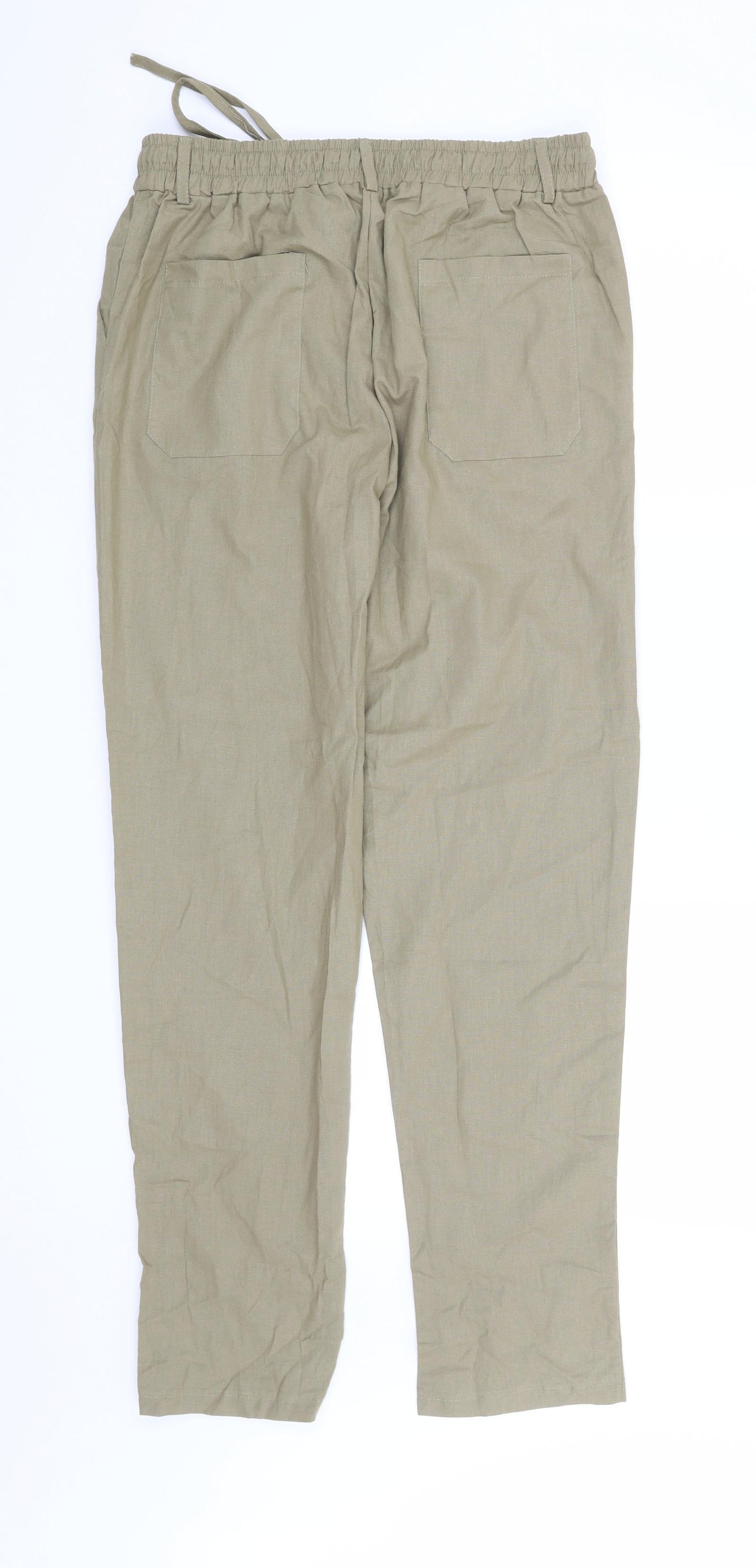 Preworn Womens Green   Trousers  Size L L29 in