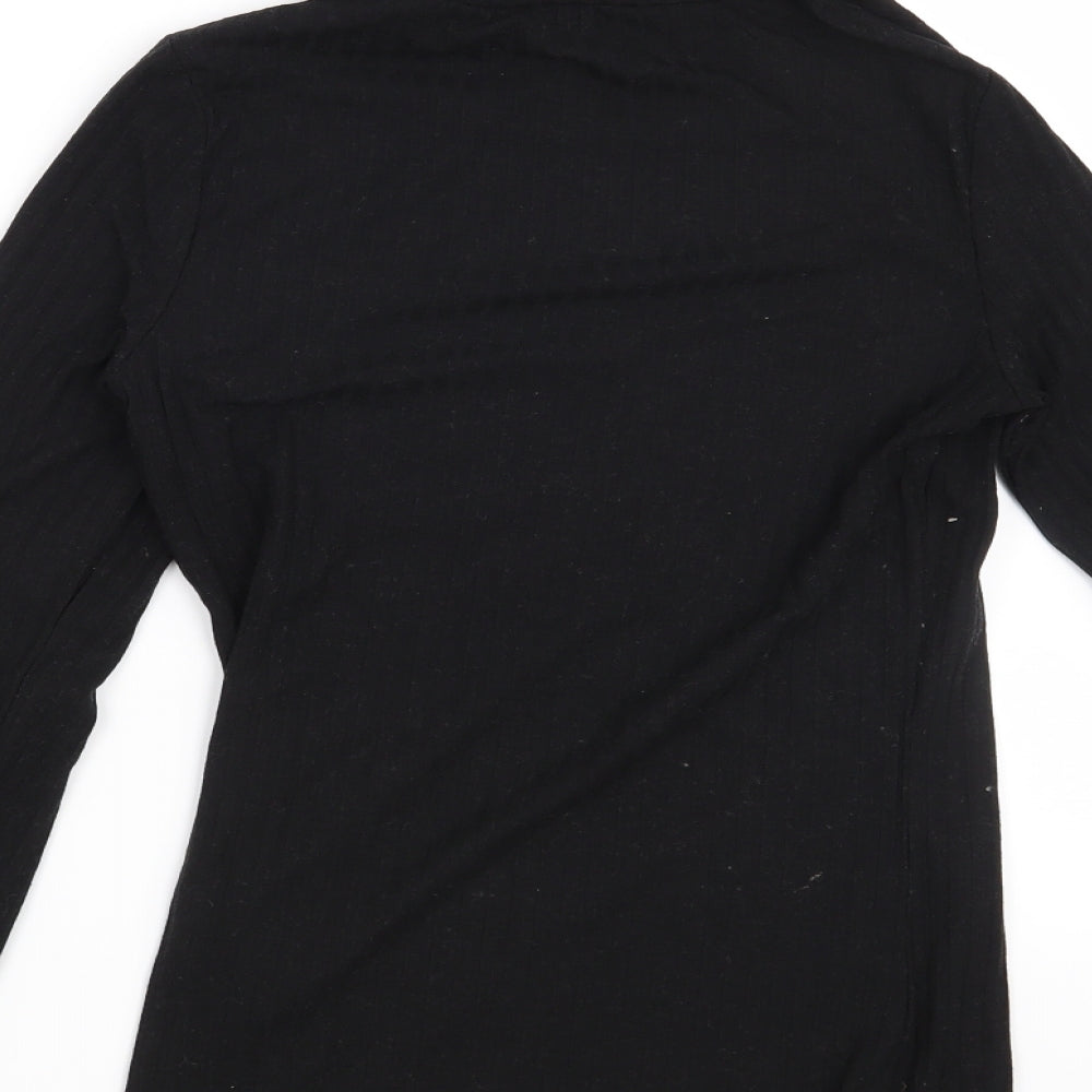 New Look Womens Black   Basic Blouse Size 10