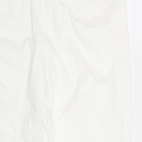 TU Womens White   Chino Trousers Size 18 L22 in
