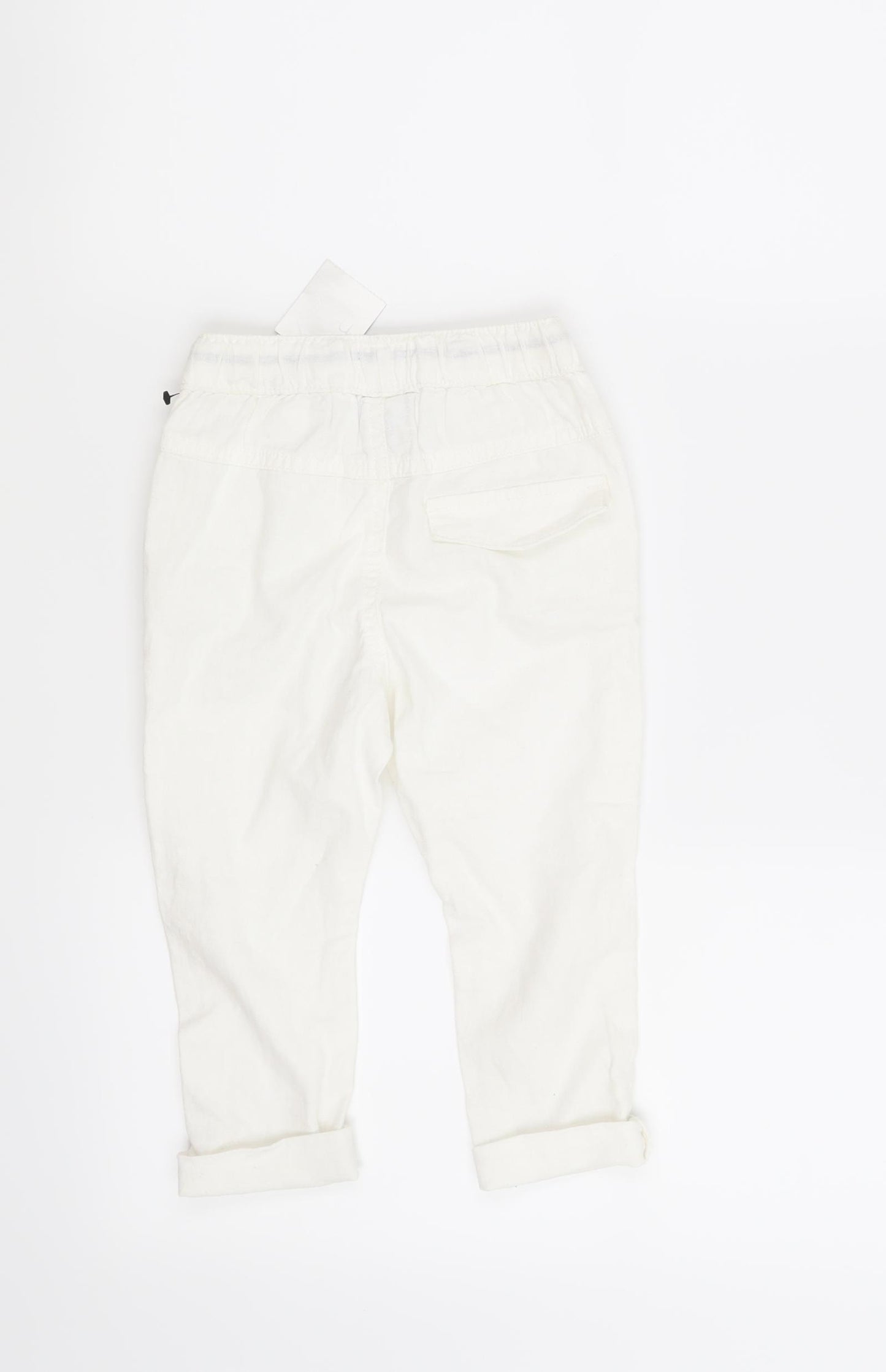 NEXT Boys White   Cargo Trousers Size 18-24 Months