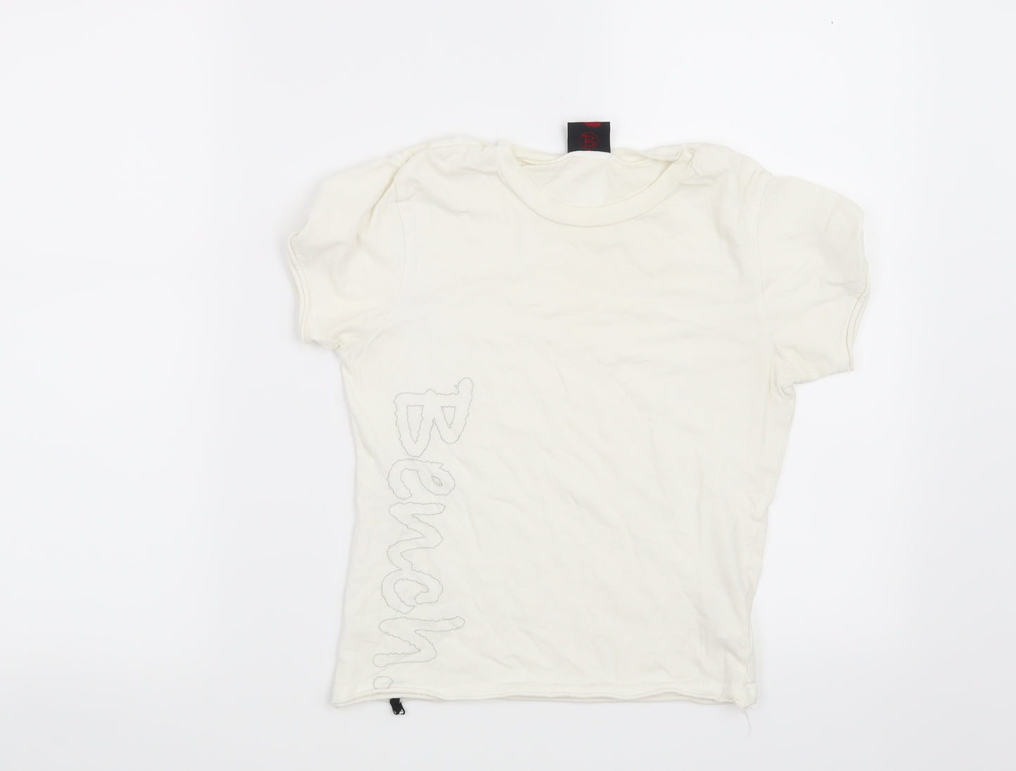 Bench Womens White   Basic T-Shirt Size XS