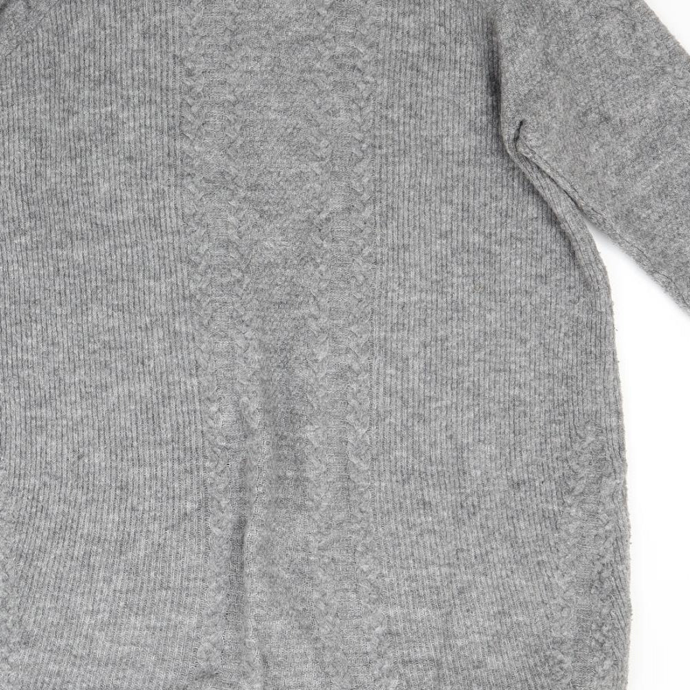 Per Una Womens Grey   Jumper Dress  Size 16