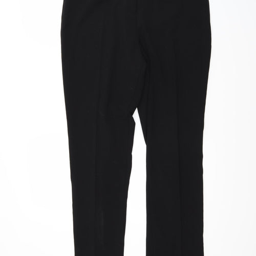 Marks and Spencer Womens Black   Trousers  Size 14 L28 in