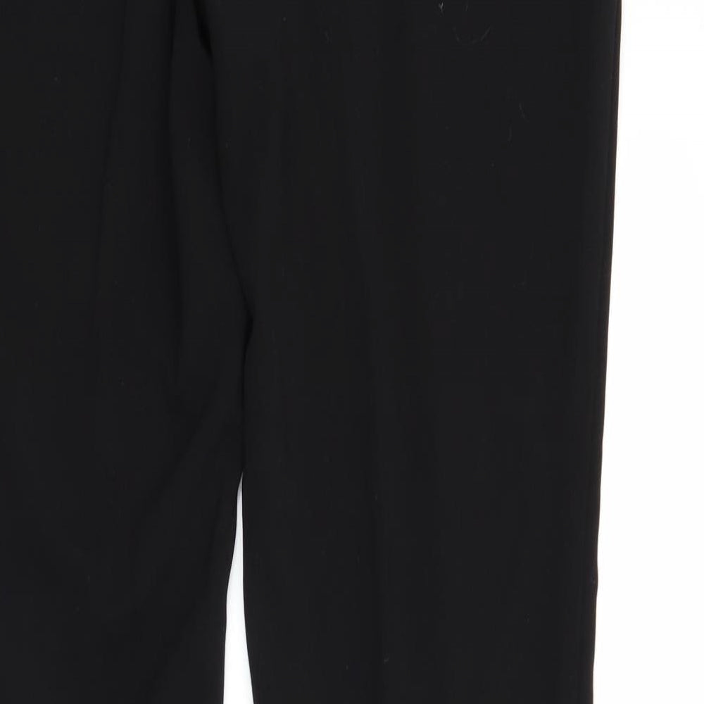 Marks and Spencer Womens Black   Trousers  Size 14 L28 in