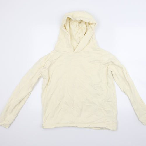 Miss Selfridge Womens White   Pullover Hoodie Size M