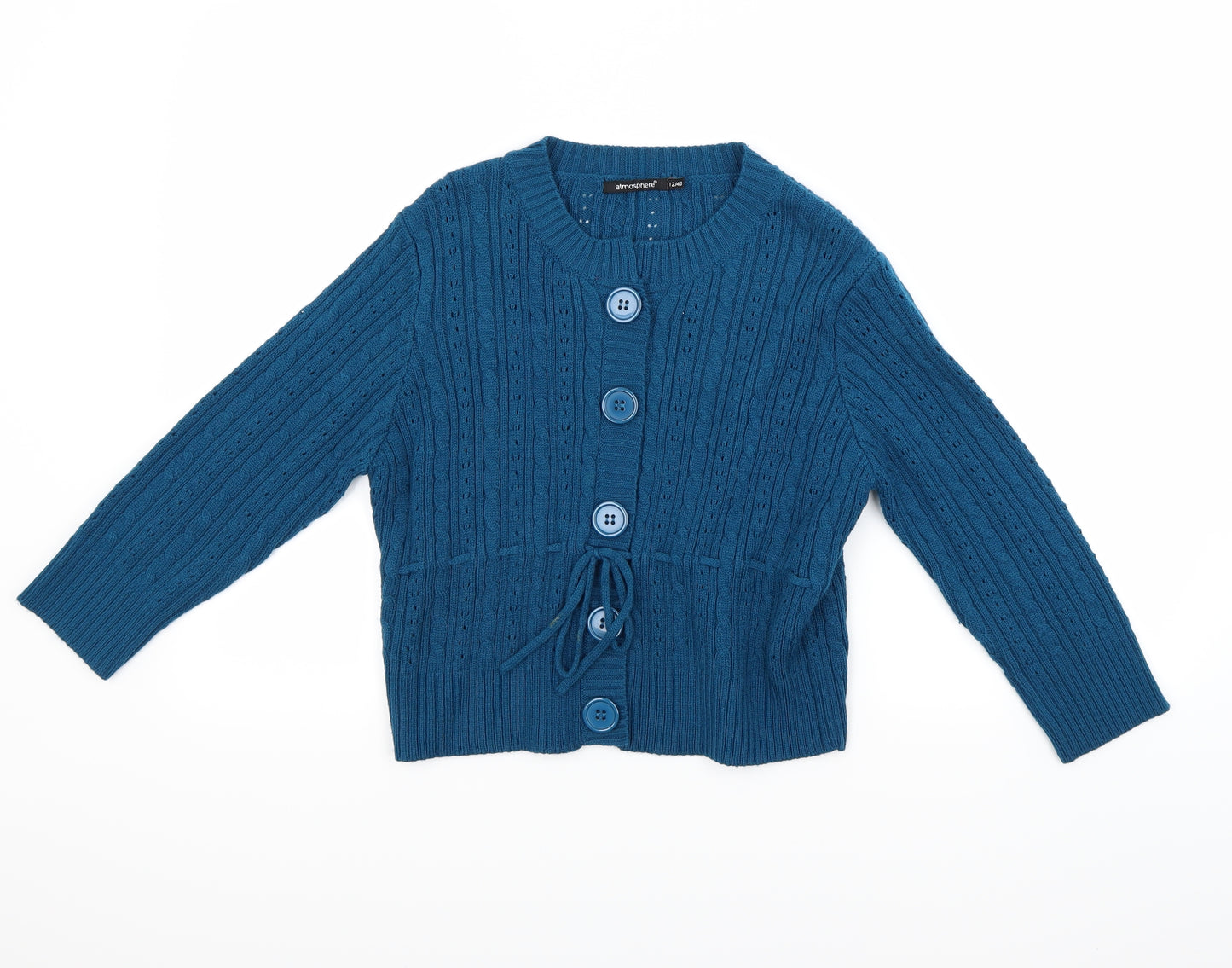 Atmosphere Womens Blue   Cardigan Jumper Size 12