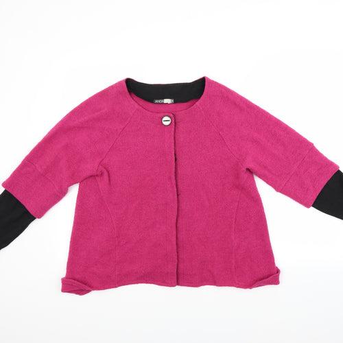 andamio Womens Pink   Pullover Jumper Size 18