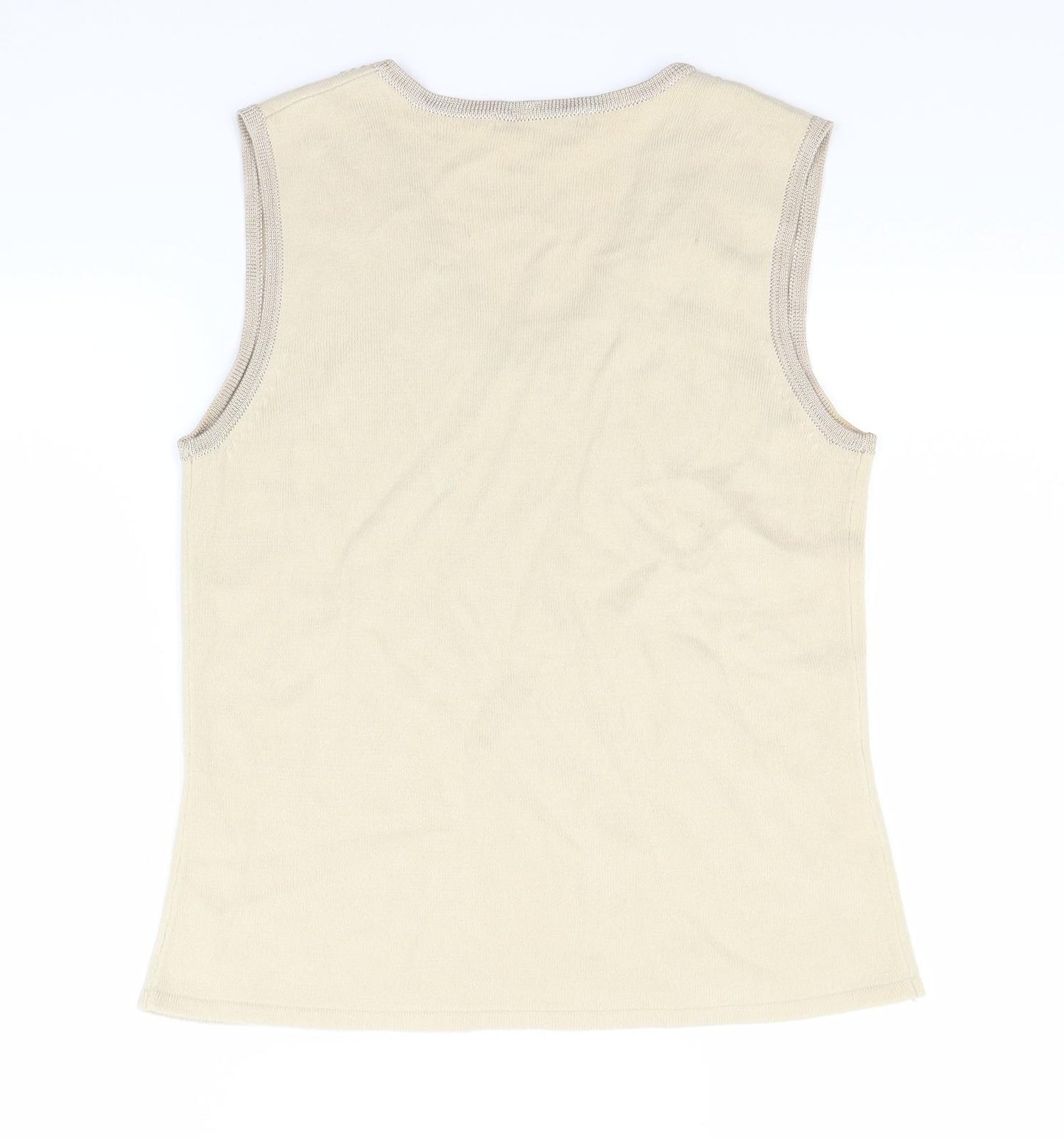 George Womens Beige   Vest Jumper Size 12