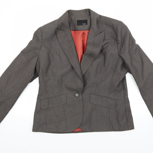 NEXT Womens Brown   Jacket Blazer Size M