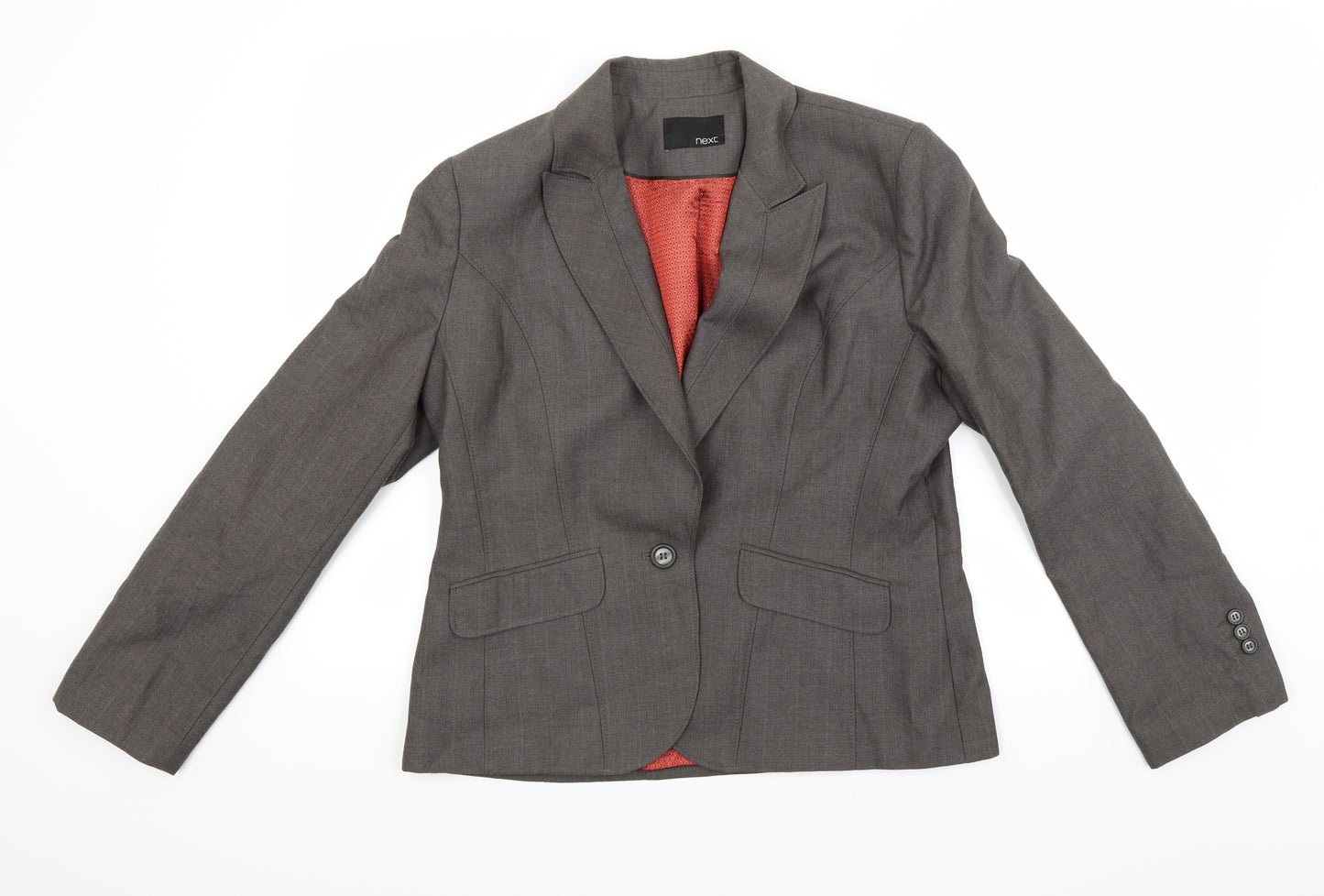 NEXT Womens Brown   Jacket Blazer Size M