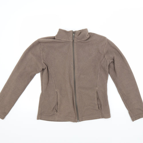 Marks and Spencer Womens Brown   Jacket Cape Size 10