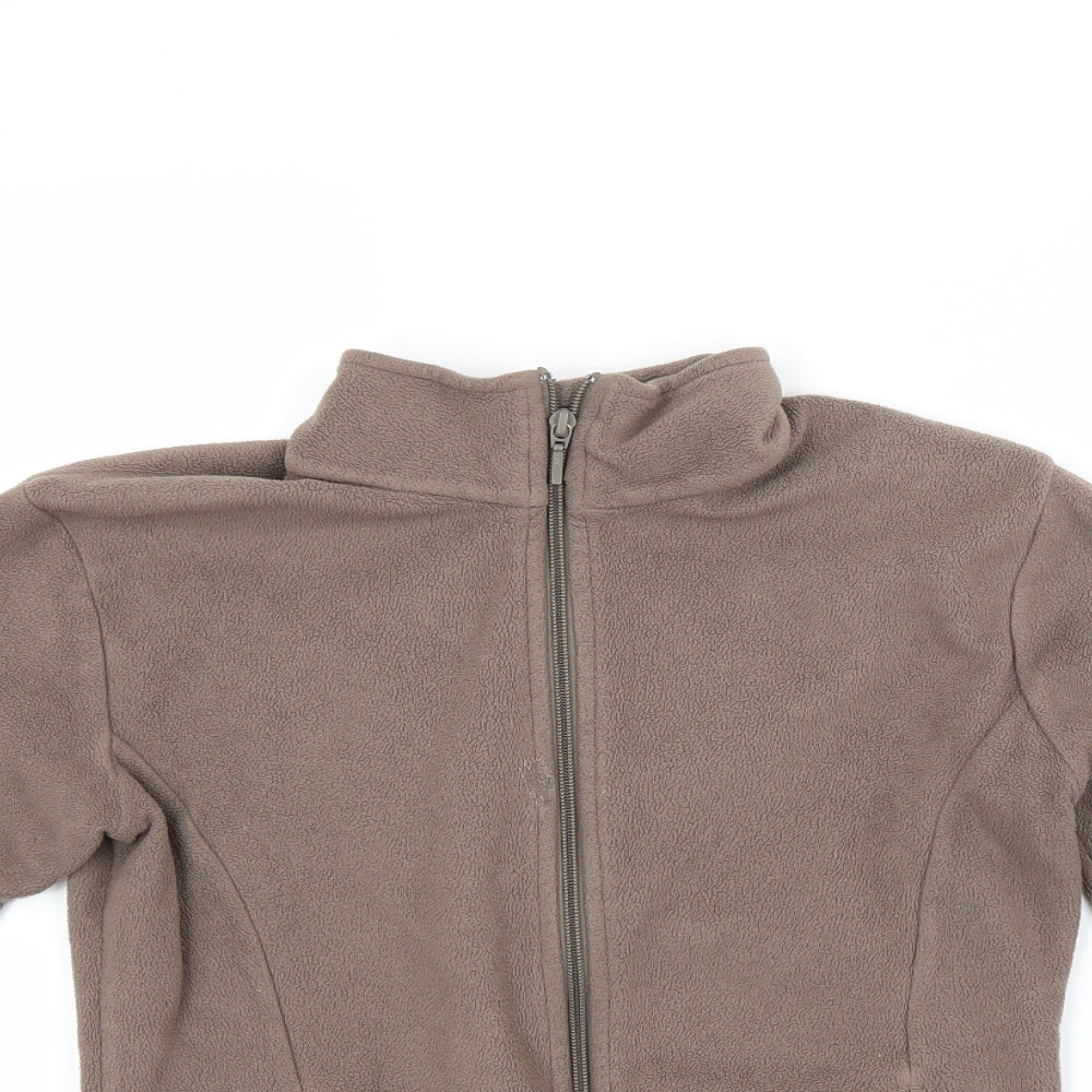 Marks and Spencer Womens Brown   Jacket Cape Size 10