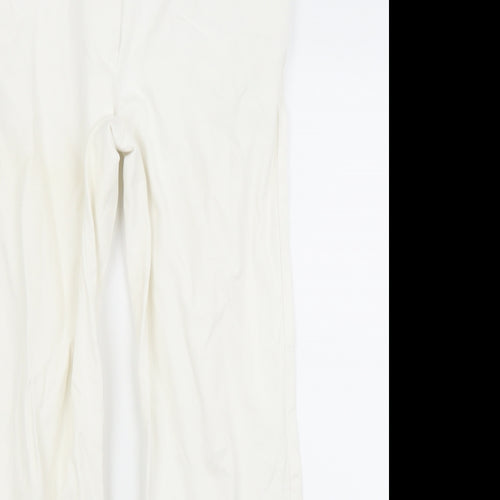 Viyella Womens White  Denim Straight Jeans Size 12 L27 in