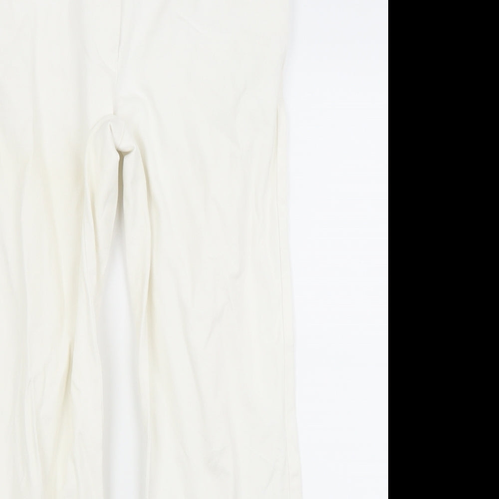 Viyella Womens White  Denim Straight Jeans Size 12 L27 in