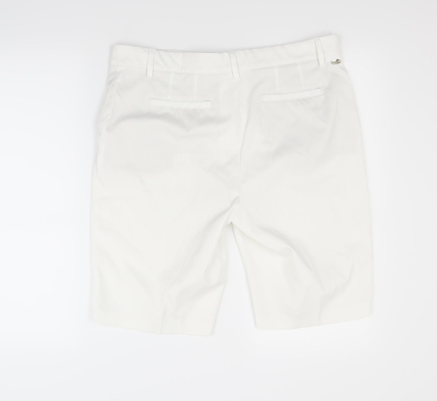Preworn Womens White   Chino Shorts Size 10