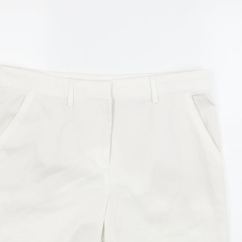 Preworn Womens White   Chino Shorts Size 10